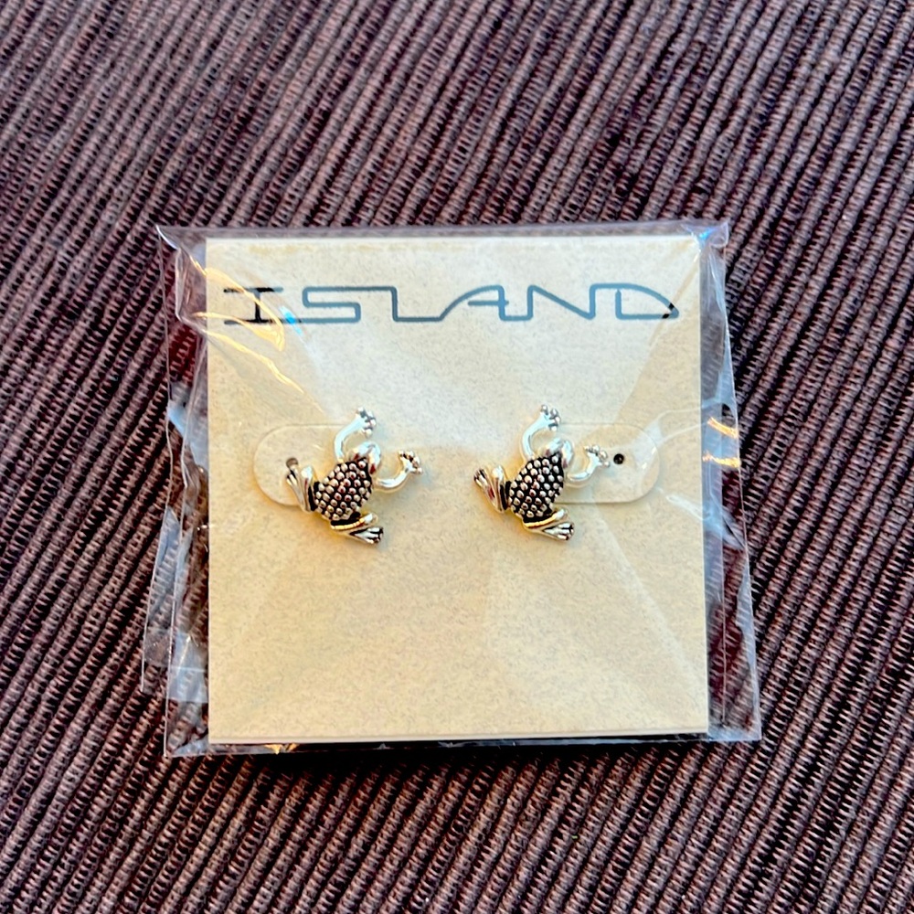 New frog earrings!